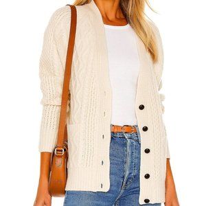 RE/DONE 50's Fisherman Cardigan Size S (small)- Like new!!!